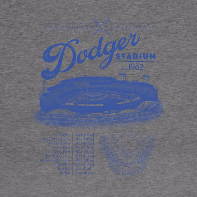 Dodger Stadium by MindsparkCreative